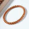 Buddha Tibet Olive Pit Core-Wall Bracelet - Minimal Cut Series