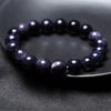 Blue Sandstone Bracelet — Polished Natural Stone Beads