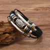 Buddha Tibet Vintage Leather Talisman Bracelet - 12 Styles