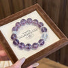 Uruguay Amethyst Bead Bracelet — Clarity & Calm for the Mind Buddha Tibet