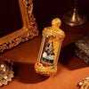 Tibetan Thangka Guardian Deity Pendant — Hand-Painted Tsa-Tsa Amulet for Your Birth Year Buddha Tibet
