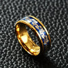 Dragon Ring - Inlay Dragon Band for Luck & Strength