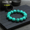 Turquoise 108-Bead Mala Bracelet — Natural Stone Prayer Beads in Green & Blue Turquoise Buddha Tibet