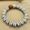 Buddha Tibet Yak Bone Bracelet - Plain Barrel Bead Series