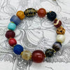 Buddha Tibet Multicolor Yak Bone Bracelet - Treasure Bead Series