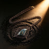Buddha Tibet Labradorite Web Necklace - Focus & Protection