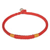 Vajra Knot Red String Bracelet — Handwoven with Silver Clasp, Multiple Sizes - Silver - Plated Alloy Clasp15CMBuddha Tibet