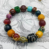 Buddha Tibet Multicolor Yak Bone Bracelet - Treasure Bead Series