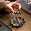 Bronze Lotus Incense Holder — Calm Your Mind with Inner Peace - Buddha Tibet xd00085