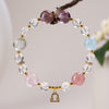 Zodiac Multi-Stone Crystal Bracelet — Natural Gemstone Bead Bracelet by Birth Sign