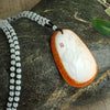Nephrite White Jade Qilin Pendant — Auspicious Jade Charm for Wealth & Good Fortune Buddha Tibet