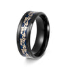 Dragon Ring - Inlay Dragon Band for Luck & Strength