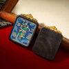 Tibetan Tsa-Tsa Thangka Pendant — Hand-Painted Deity Box Necklace Buddha Tibet