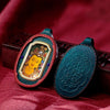 Tibetan Hand-Painted Thangka Pendant in Leather Ghau Box — 20 Sacred Figure Designs Buddha Tibet