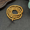 Multi-Wood 108-Bead Mala Bracelet — Natural Wood Prayer Beads for Daily Wear & Meditation Buddha Tibet