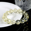 Lemon Citrine Asai Bracelet — Natural Yellow Crystal Bead Strand, Full Size Range