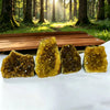 Natural Citrine Crystal Cluster — Raw Yellow Geode for Home Display & Energy Cleansing