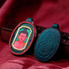 Tibetan Hand-Painted Thangka Pendant in Leather Ghau Box — 20 Sacred Figure Designs Buddha Tibet
