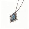 Buddha Tibet Labradorite Web Necklace - Focus & Protection