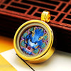 Ghau Box Pendant with Hand-Painted Tsakli Deity — Miniature Tibetan Locket Necklace Buddha Tibet