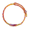 Five - Color Feng Shui Knot Bracelet — Traditional Lucky Rope Charm for Protection & Good Fortune - Teal & PurpleBuddha Tibet