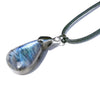 Labradorite Cord Necklace — Drilled Stone in Three Shapes