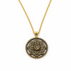 Om Lotus Mandala Necklace — Balance and Wisdom Design Buddha Tibet