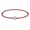 Peace Clasp Red Rope Bracelet — Pi Xiu Disc Charm for Protection & Calm Buddha Tibet