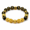 Pi Xiu Bracelet - Double Pixiu Attract Wealth Buddha Tibet