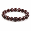 Red Sandalwood Meditation Bracelet with Pixiu Bead — Peace and Focus Buddha Tibet