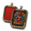 Thangka Pendant - Tibet Amitabha Buddha Hand-Painted Pendant Buddha Tibet