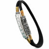Tibetan Bracelet - Sterling Silver Six-Syllable Mantra Buddha Tibet
