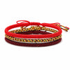 Tibetan Bracelet - Vajra Knot for Luck Buddha Tibet