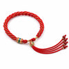 Tibetan Handwoven Bracelet — Ten Auspicious Cord Patterns Buddha Tibet