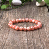 Tibetan Sunstone Bracelet — 7A Natural Stone for Energy, Confidence & Joy