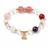 Zodiac Multi-Stone Crystal Bracelet — Natural Gemstone Bead Bracelet by Birth Sign Buddha Tibet