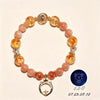 Zodiac Crystal Bracelet — Natural Stone Bead Bracelet Matched to Your Sign