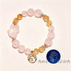 Zodiac Crystal Bracelet — Natural Stone Bead Bracelet Matched to Your Sign
