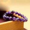 Amethyst Bracelet - Calm, Stress Relief - Buddha Tibet xd00021