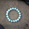 Aquamarine Bracelet - Calming Energy & Courage - Buddha Tibet xd00048