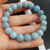 Aquamarine Bracelet - Calming Energy & Courage - Buddha Tibet xd00048