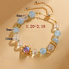 Zodiac Crystal Bracelet — Fresh-Style Natural Stone Bead Bracelet by Birth Sign