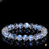 Natural Blue Moonstone Bracelet 8mm — Collector-Grade Crystal with Ice-Clear Glow Buddha Tibet