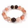 Black Gold Super Seven Crystal Bracelet — Premium Rutilated Quartz - Classic Super Seven 10mmBuddha Tibet