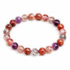 Black Gold Super Seven Crystal Bracelet — Premium Rutilated Quartz - Fine Super Seven 6mmBuddha Tibet