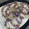 Black Gold Super Seven Crystal Bracelet — Premium Rutilated Quartz - Purple Prosperity 10mmBuddha Tibet