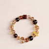 Black Gold Super Seven Crystal Bracelet — Premium Rutilated Quartz - Red Phantom Sugar CubeBuddha Tibet