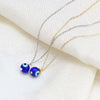 Blue Evil Eye Necklace — Ancient Protection Symbol for Deflecting Envy & Negative Energy - Buddha Tibet xd00121