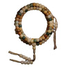Bodhi Root 108-Bead Mala Bracelet — Natural Seed Beads for Meditation & Mindful Practice Buddha Tibet