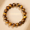 Yellow Tiger Eye Single-Strand Bracelet — Natural Collector-Grade Beads, 5 Sizes